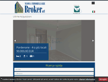 Tablet Screenshot of nuovaimmobiliarebrokersrl.it